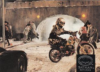 #68 After blasting out of a giant Christmas prese - 1992 Stadium Club Batman Returns