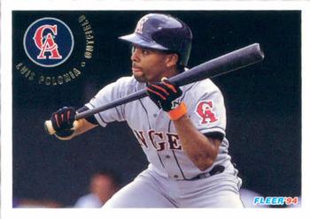 #68 Luis Polonia - California Angels - 1994 Fleer Baseball