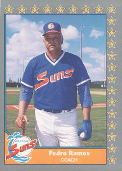 #68 Pedro Ramos - Gold Coast Suns - 1990 Pacific Senior League Baseball