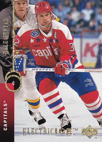 #68 Dale Hunter - Washington Capitals - 1994-95 Upper Deck Hockey - Electric Ice