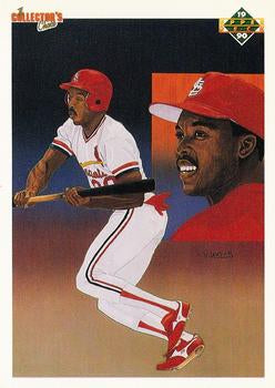 #68 Vince Coleman - St. Louis Cardinals - 1990 Upper Deck Baseball