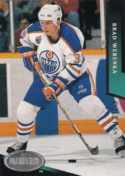 #68 Brad Werenka - Edmonton Oilers - 1993-94 Parkhurst Hockey