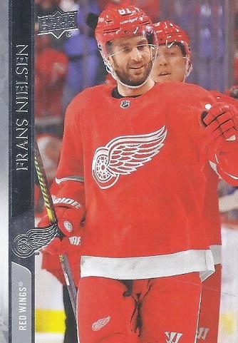 #68 Frans Nielsen - Detroit Red Wings - 2020-21 Upper Deck Hockey