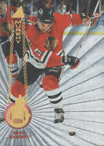 #68 Joe Murphy - Chicago Blackhawks - 1994-95 Pinnacle Hockey - Rink Collection