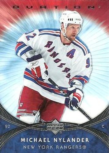#68 Michael Nylander - Michael Nylander - 2007-08 Upper Deck Ovation Hockey