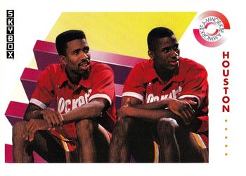 #468 Vernon Maxwell / Kenny Smith - Houston Rockets - 1991-92 SkyBox Basketball