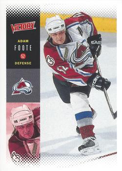 #68 Adam Foote - Colorado Avalanche - 2000-01 Upper Deck Victory Hockey
