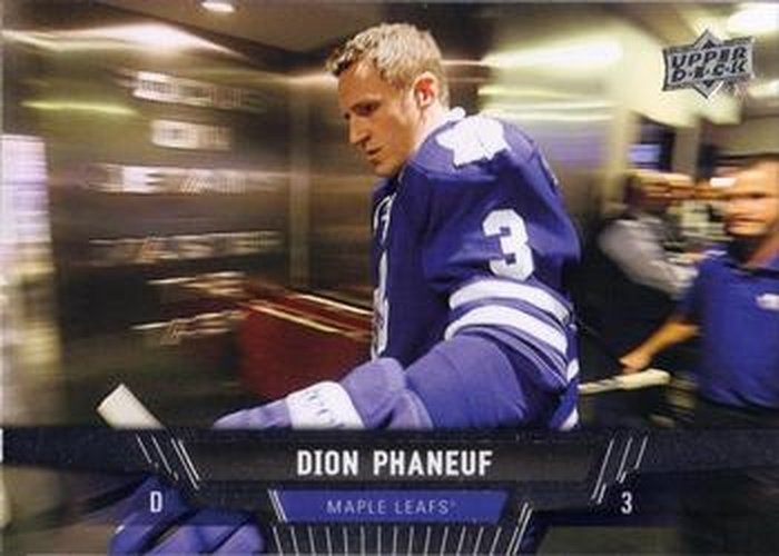#68 Dion Phaneuf - Toronto Maple Leafs - 2013-14 Upper Deck Hockey