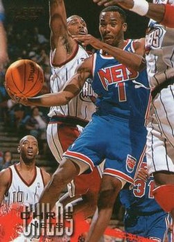 #68 Chris Childs - New Jersey Nets - 1996-97 Fleer Basketball