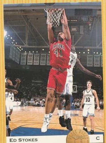 #68 Ed Stokes - Arizona Wildcats / Miami Heat - 1993 Classic Draft Picks Basketball