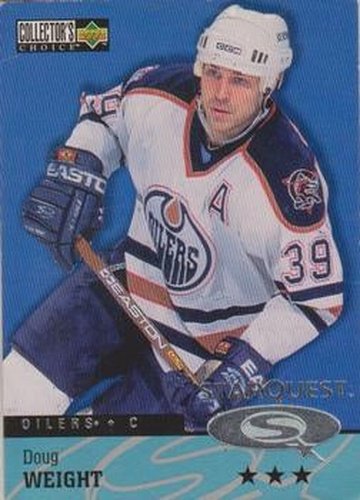 #SQ68 Doug Weight - Edmonton Oilers - 1997-98 Collector's Choice Hockey - StarQuest