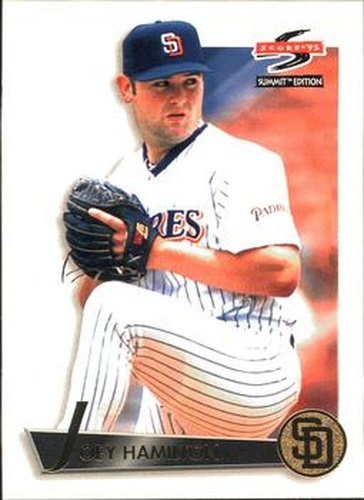 #68 Joey Hamilton - San Diego Padres - 1995 Summit Baseball