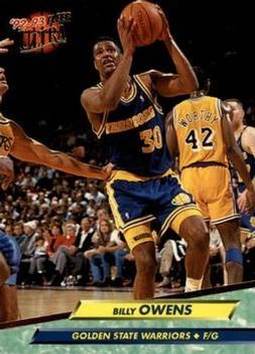 #68 Billy Owens - Golden State Warriors - 1992-93 Ultra Basketball