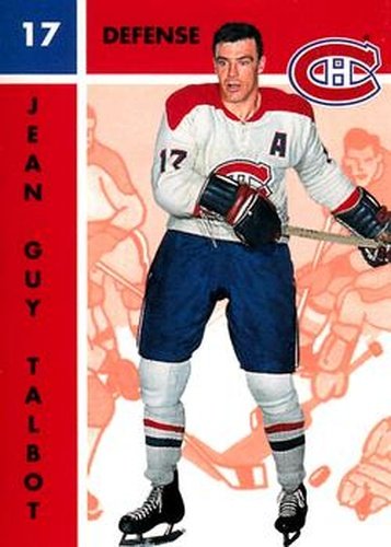 #68 Jean-Guy Talbot - Montreal Canadiens - 1995-96 Parkhurst 1966-67 Hockey
