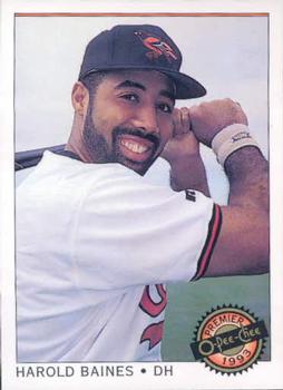 #68 Harold Baines - Baltimore Orioles - 1993 O-Pee-Chee Premier Baseball