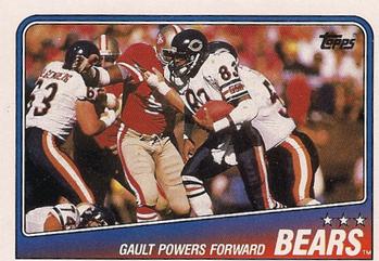 #68 Bears Team Leaders - Willie Gault - Chicago Bears - 1988 Topps Football
