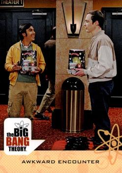 #68 Awkward Encounter - 2016 Cryptozoic The Big Bang Theory Seasons 6 & 7