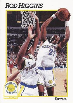 #68 Rod Higgins - Golden State Warriors - 1991-92 Hoops Basketball