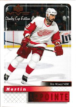 #68 Martin Lapointe - Detroit Red Wings - 1999-00 Upper Deck MVP Stanley Cup Edition Hockey