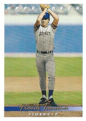 #68 Frank Tanana - Detroit Tigers - 1993 Upper Deck Baseball