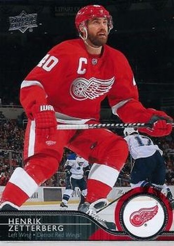 #68 Henrik Zetterberg - Detroit Red Wings - 2014-15 Upper Deck Hockey