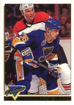 #68 Philippe Bozon - St. Louis Blues - 1993-94 O-Pee-Chee Premier Hockey - Gold
