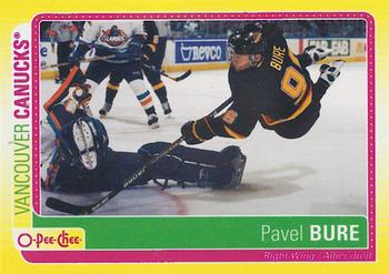 #S-PB Pavel Bure - Vancouver Canucks - 2013-14 O-Pee-Chee Hockey - Stickers