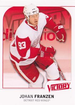 #68 Johan Franzen - Detroit Red Wings - 2009-10 Upper Deck Victory Hockey