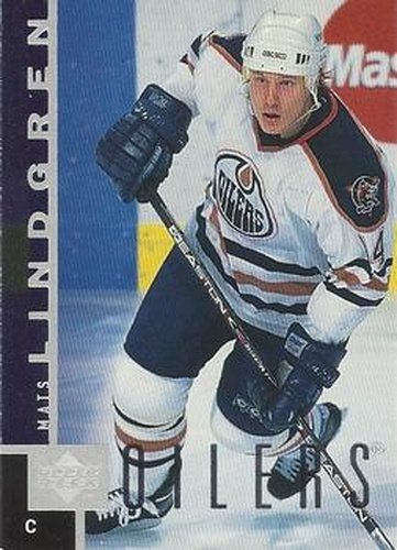 #68 Mats Lindgren - Edmonton Oilers - 1997-98 Upper Deck Hockey