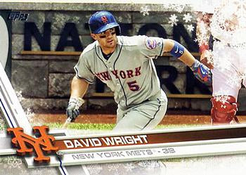 #HMW68 David Wright - New York Mets - 2017 Topps Holiday Baseball