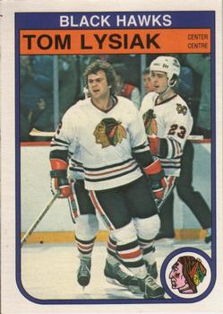 #68 Tom Lysiak - Chicago Blackhawks - 1982-83 O-Pee-Chee Hockey