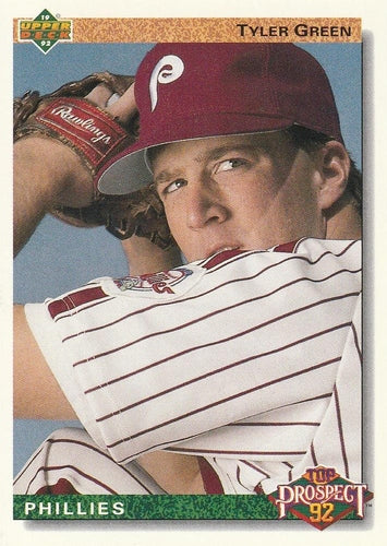 #68 Tyler Green - Philadelphia Phillies - 1992 Upper Deck Baseball