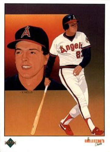 #668 Wally Joyner - California Angels - 1989 Upper Deck Baseball