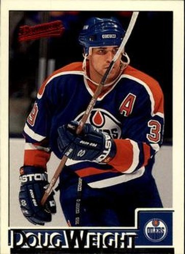 #68 Doug Weight - Edmonton Oilers - 1995-96 Bowman Hockey