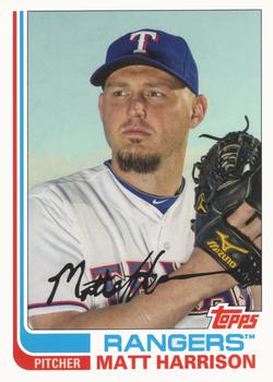#68 Matt Harrison - Texas Rangers - 2013 Topps Archives Baseball