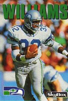#68 John L. Williams - Seattle Seahawks - 1992 SkyBox Impact Football