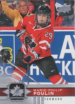 #68 Marie-Philip Poulin - Canada - 2017-18 Upper Deck Canadian Tire Team Canada Hockey