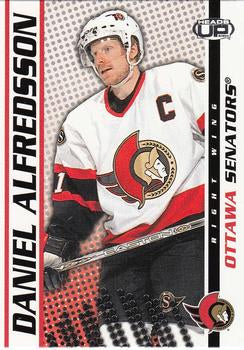 #68 Daniel Alfredsson - Ottawa Senators - 2003-04 Pacific Heads Up Hockey