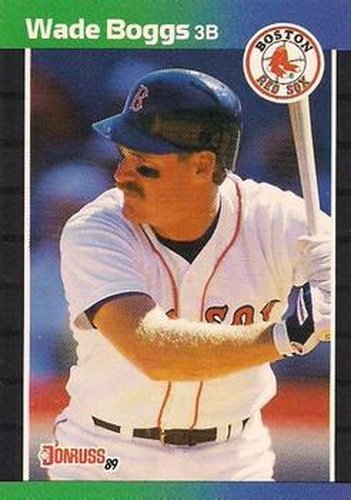 #68 Wade Boggs - Boston Red Sox - 1989 Donruss Baseball