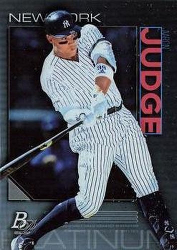 #68 Aaron Judge - New York Yankees - 2020 Bowman Platinum Baseball