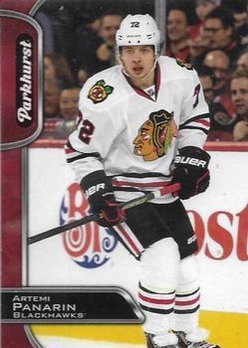 #68 Artemi Panarin - Chicago Blackhawks - 2016-17 Parkhurst - Red Hockey