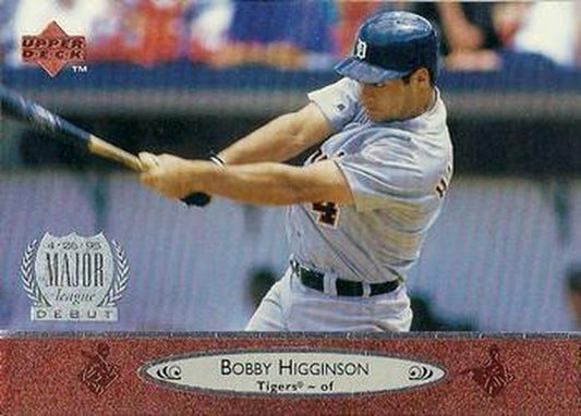 #68 Bobby Higginson - Detroit Tigers - 1996 Upper Deck Baseball