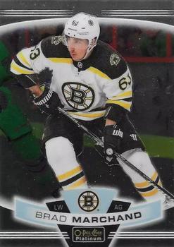 #68 Brad Marchand - Boston Bruins - 2019-20 O-Pee-Chee Platinum Hockey