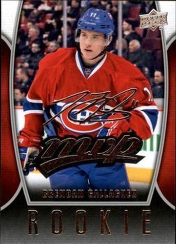 #68 Brendan Gallagher - Montreal Canadiens - 2013-14 Upper Deck - MVP Hockey