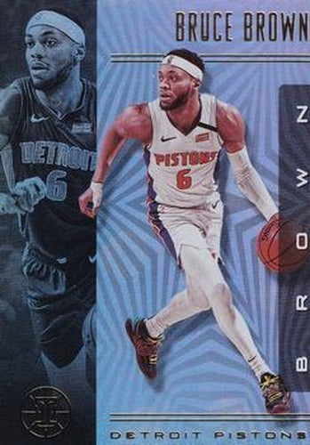 #68 Bruce Brown - Detroit Pistons - 2019-20 Panini Illusions Basketball