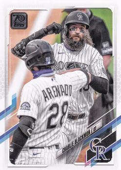#68 Charlie Blackmon - Colorado Rockies - 2021 Topps Baseball