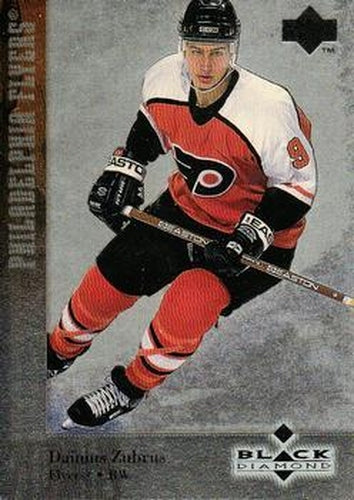 #68 Dainius Zubrus - Philadelphia Flyers - 1996-97 Upper Deck Black Diamond Hockey