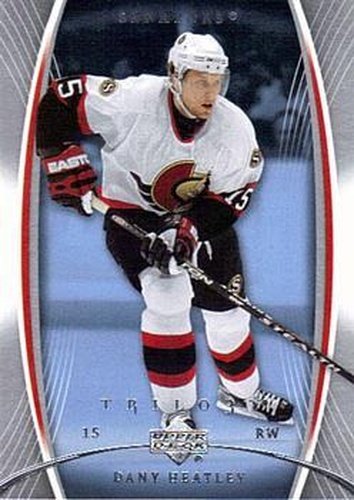 #68 Dany Heatley - Ottawa Senators - 2007-08 Upper Deck Trilogy Hockey