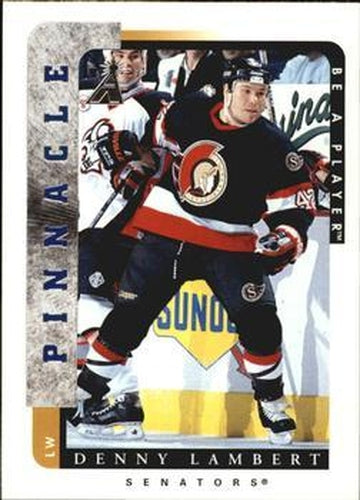 #68 Denny Lambert - Ottawa Senators - 1996-97 Pinnacle Be a Player Hockey