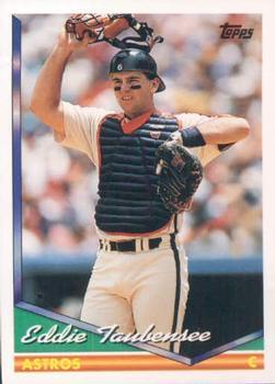 #68 Eddie Taubensee - Houston Astros - 1994 Topps Baseball